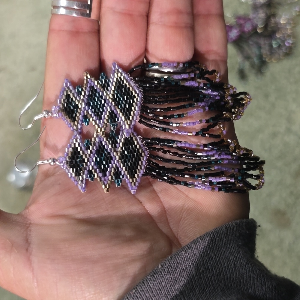 Beaded earrings